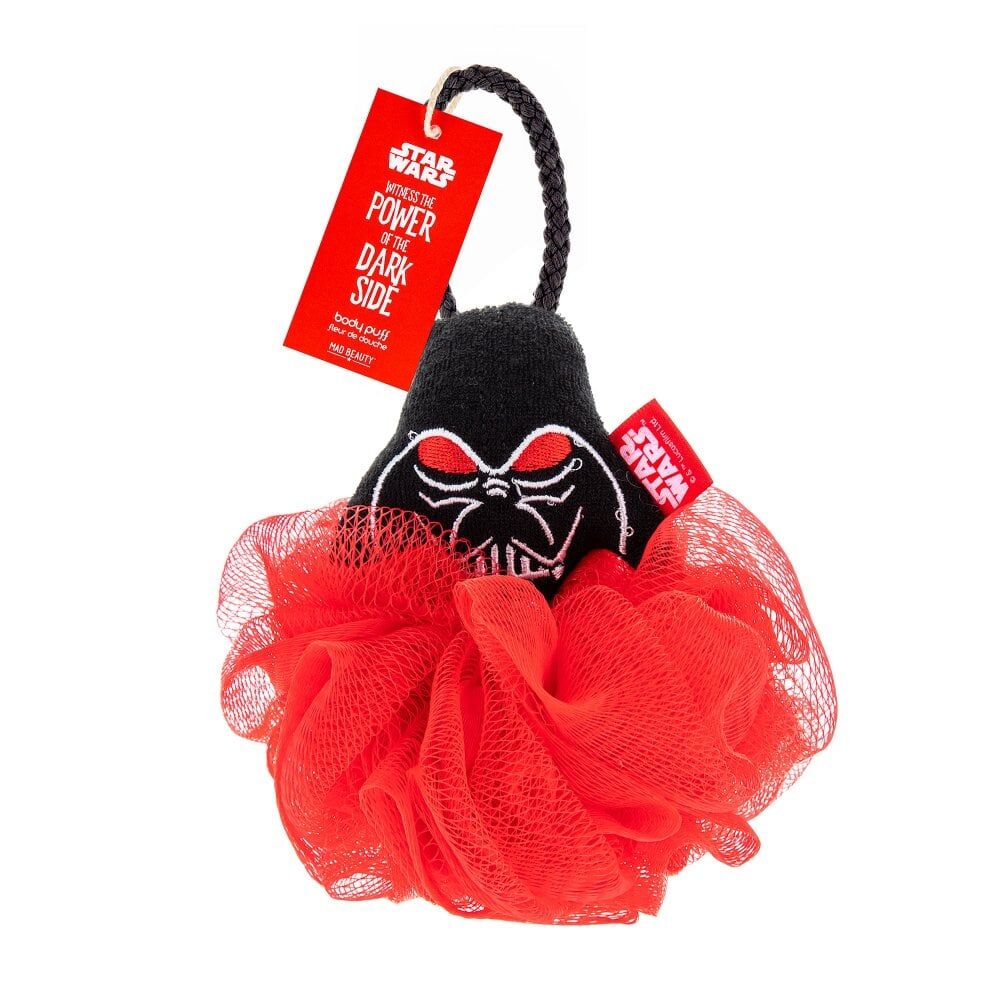 Star Wars Dark Side Darth Vader Shower Loofah Body Cleansing Puff Red (2 Pack) — image 2