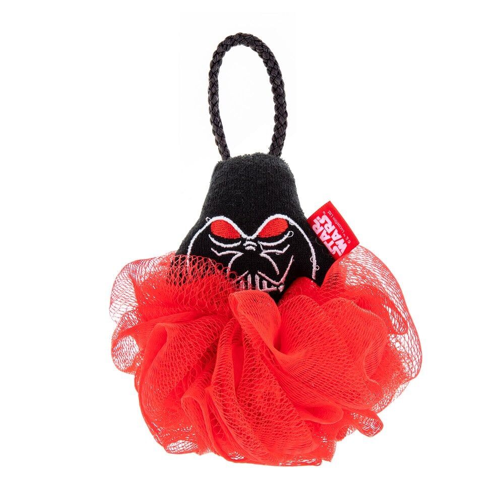 Star Wars Dark Side Darth Vader Shower Loofah Body Cleansing Puff Red (2 Pack) — image 3