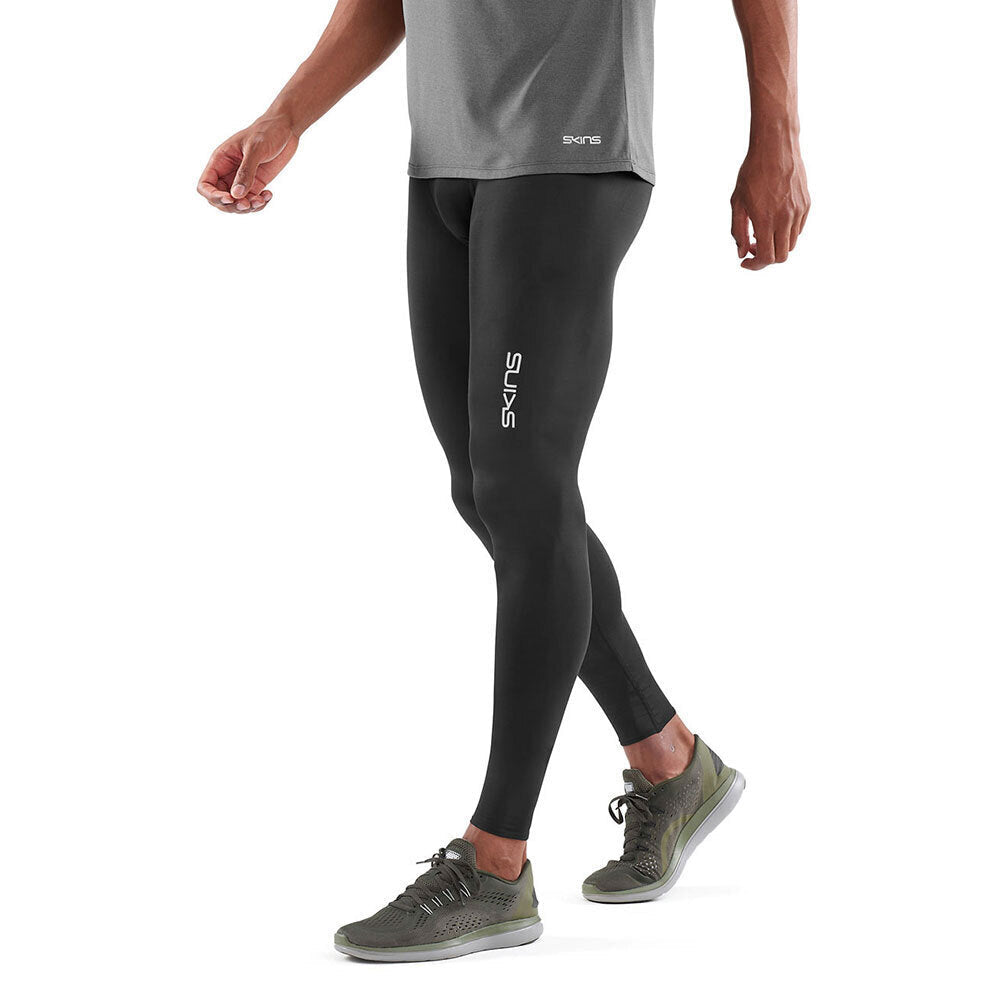 Skins Compression S DNAmic Force Mens Long Tights Sports Activewear/Gym Black — image 4
