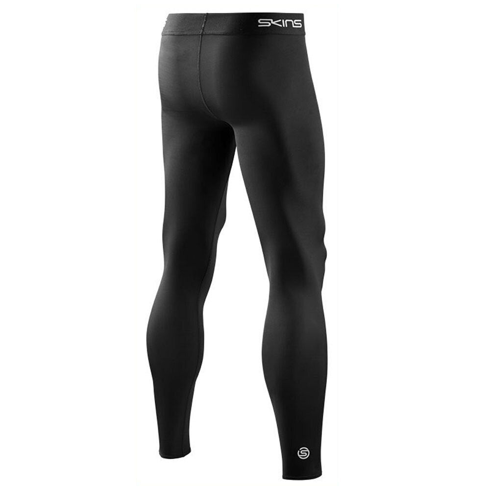 Skins Compression S DNAmic Force Mens Long Tights Sports Activewear/Gym Black — image 3