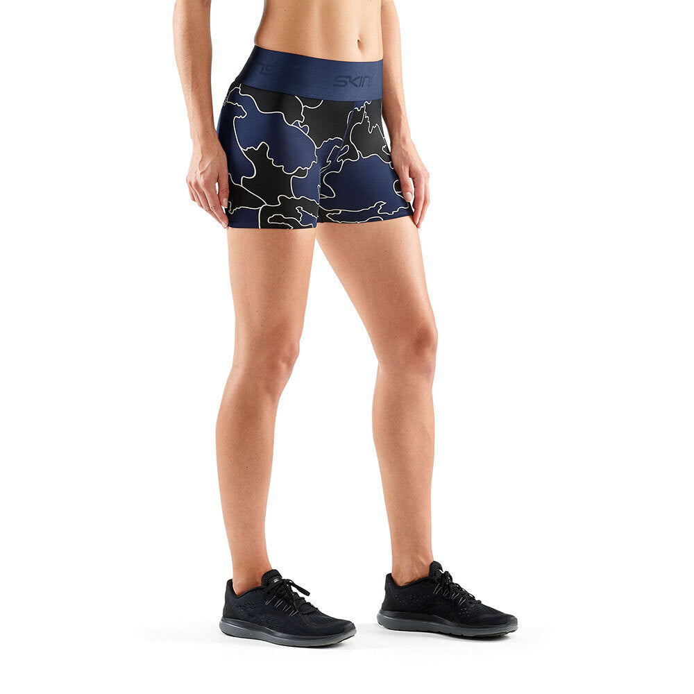 Skins Compression DNAmic Force MOC Primary Womens Shorts Activewear Tights BL S — image 4