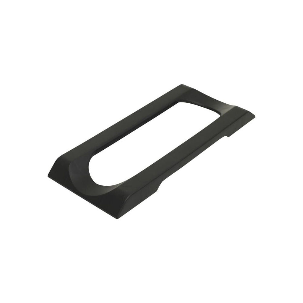Stakrax Wall Mounted Wine Rack Modular Clip-on Top Plates Support Black (2 Pieces) — image 2