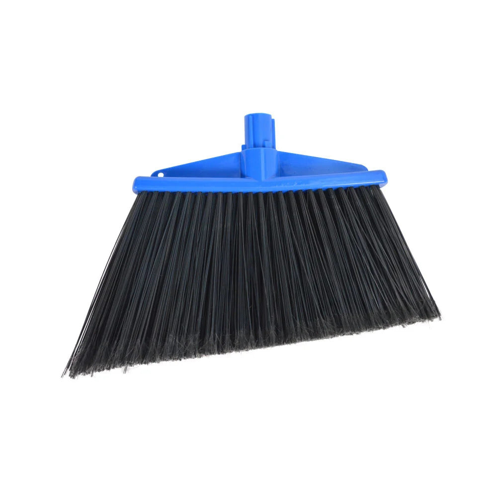 SYR Household Sweeper Angle Broom 33cm Head Indoor/Outdoor Floor Cleaner Blue