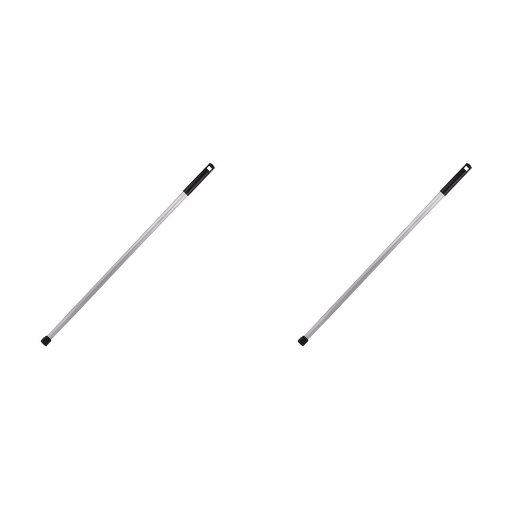 SYR Aluminium Interchange Handle 91cm Replacement For Floor Cleaning Mop SLV (2 Pack)