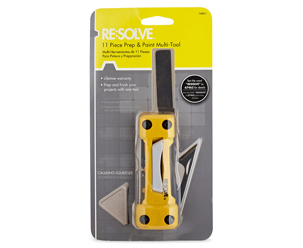 Re:solve Resolve Prep & Paint Multi-Tool Set - Yellow (11 Pieces) — image 6