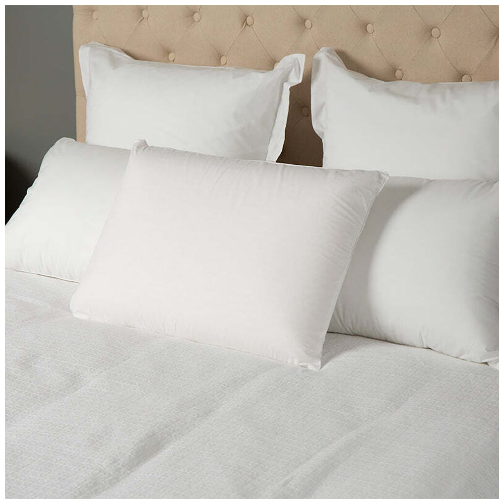 Tontine 40x60cm Comfortech Talalay Latex Cotton Pillow Medium Height Home Bed — image 3