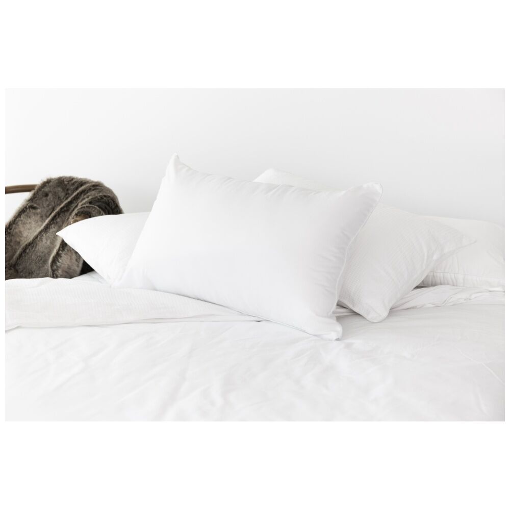 Tontine Standard Allergy Plus Stain Ease Pillow Medium Firm Athsma Friendly — image 2