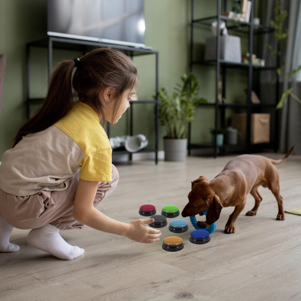 Tech4pets Interactive Pet Communication Recordable Talking/Speak Buttons (6 Pieces) — image 2
