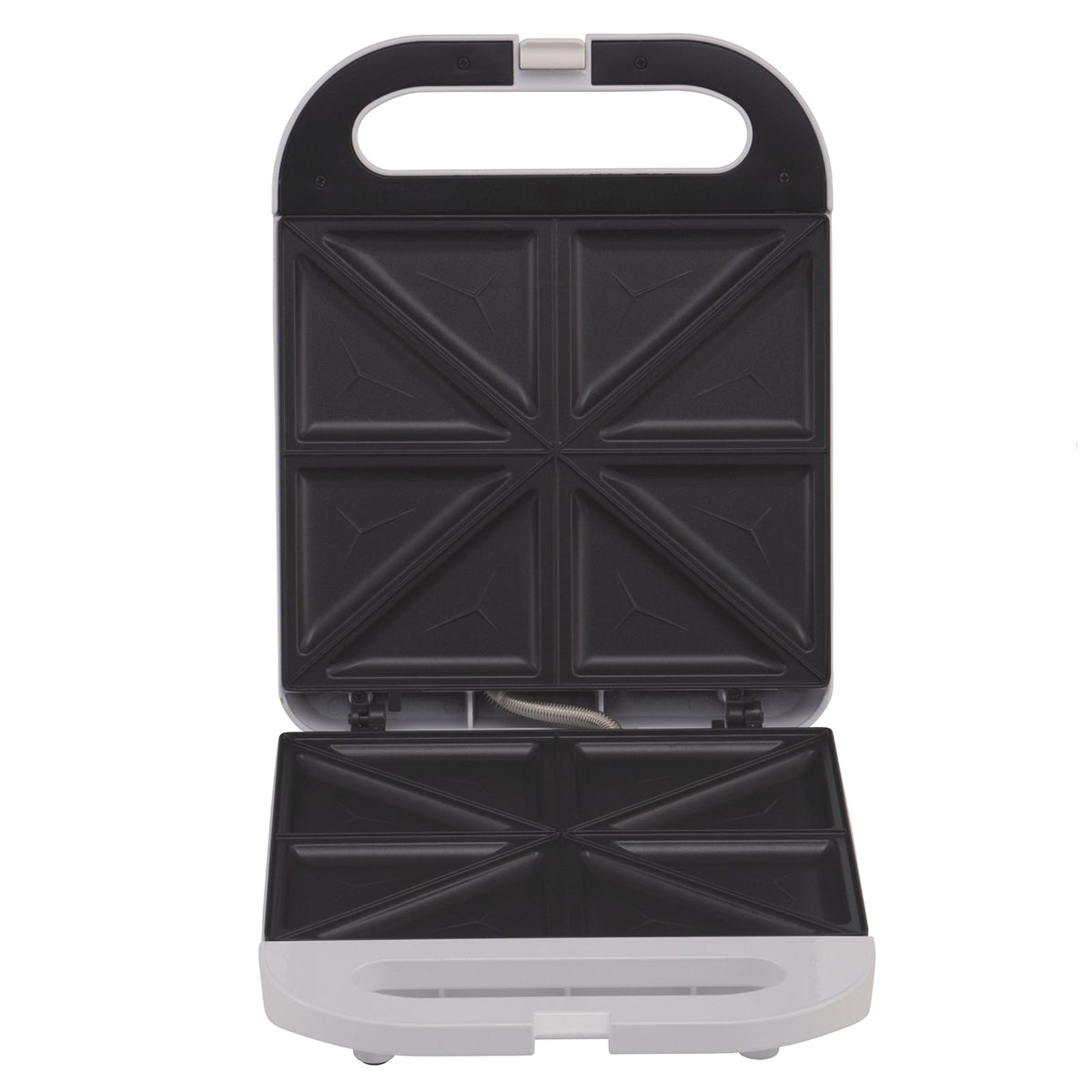 Tiffany Non Stick 1500W 4 Slice Bread/Jaffle Electric Sandwich Press Maker White — image 3