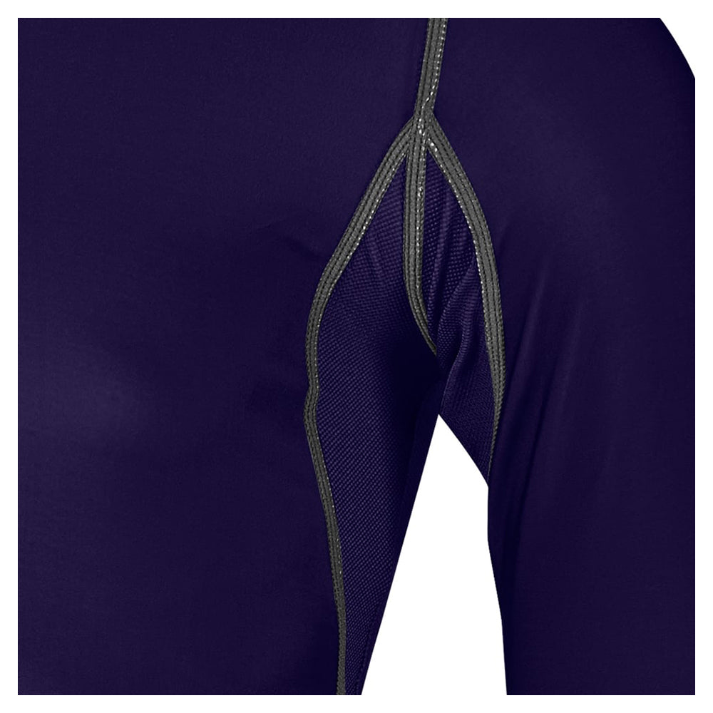 Mitre Neutron Base Layer Navy Compression LS Top Size MY 8-10y Kids Sportswear — image 2