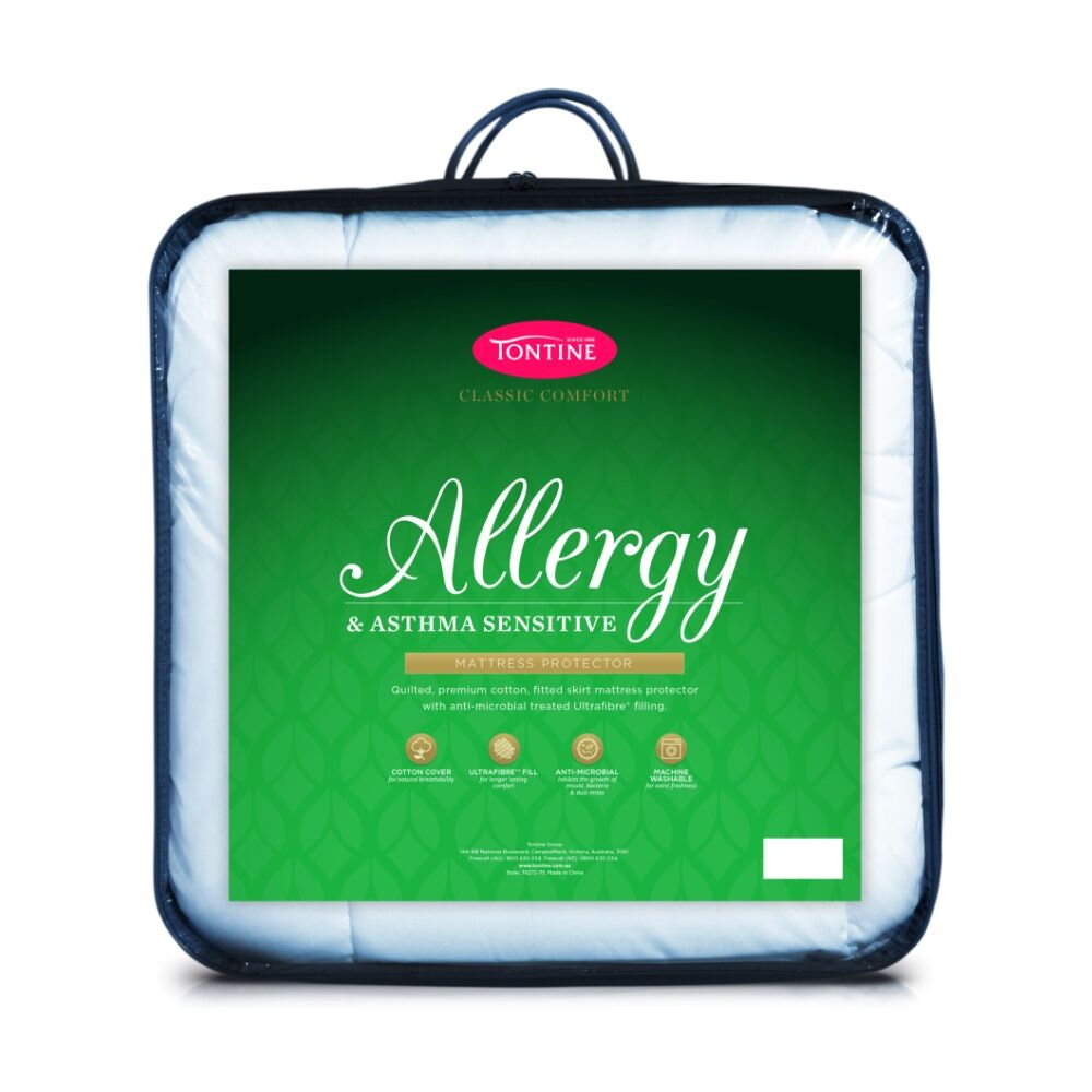 Tontine Classic Comfort Allergy And Asthma Sensitive Mattress Protector