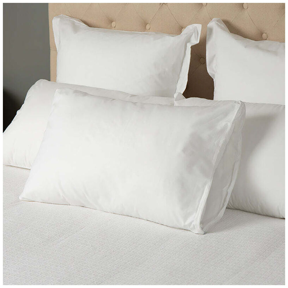 Tontine 46x72cm Comfortech Classic Cotton Pillow Protector Home Bedding WHT (4 Pieces) — image 3