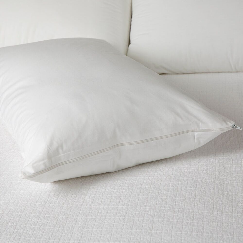Tontine Comfortech Stain Resistant Pillow Protector Case Cover Home Bedding (2 Pack) — image 2