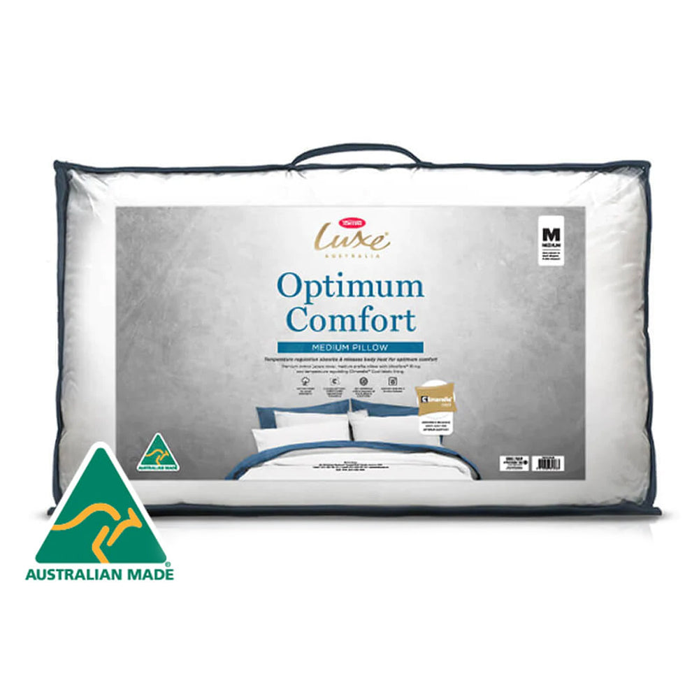 Tontine Luxe Optimum Comfort Anti-Microbial Sleeping Support Pillow Firm Profile — image 2