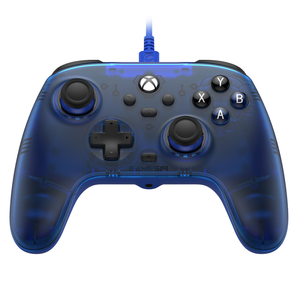 Gamesir 3m Cable Blue USB-C T7 Wired Gaming Controller for XBOX & PC