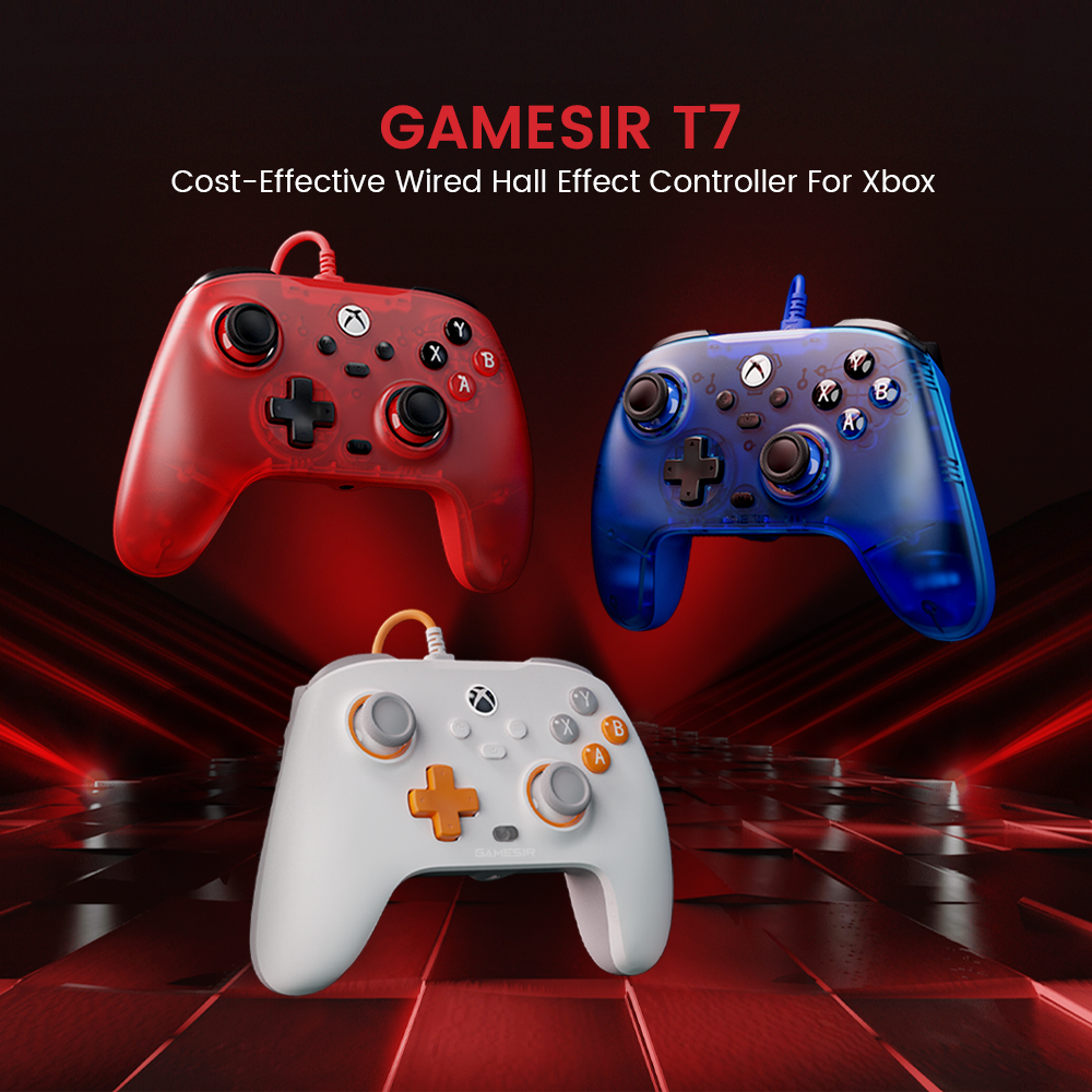 Gamesir 3m Cable Blue USB-C T7 Wired Gaming Controller for XBOX & PC — image 10