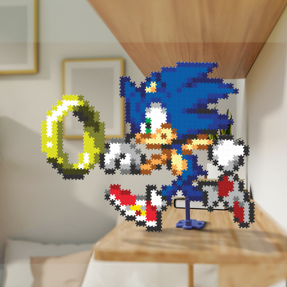 Jixelz Remix Sonic the Hedgehog + Ring and 750pc Shadow Puzzle Set 8y+ (750 Pieces) — image 3