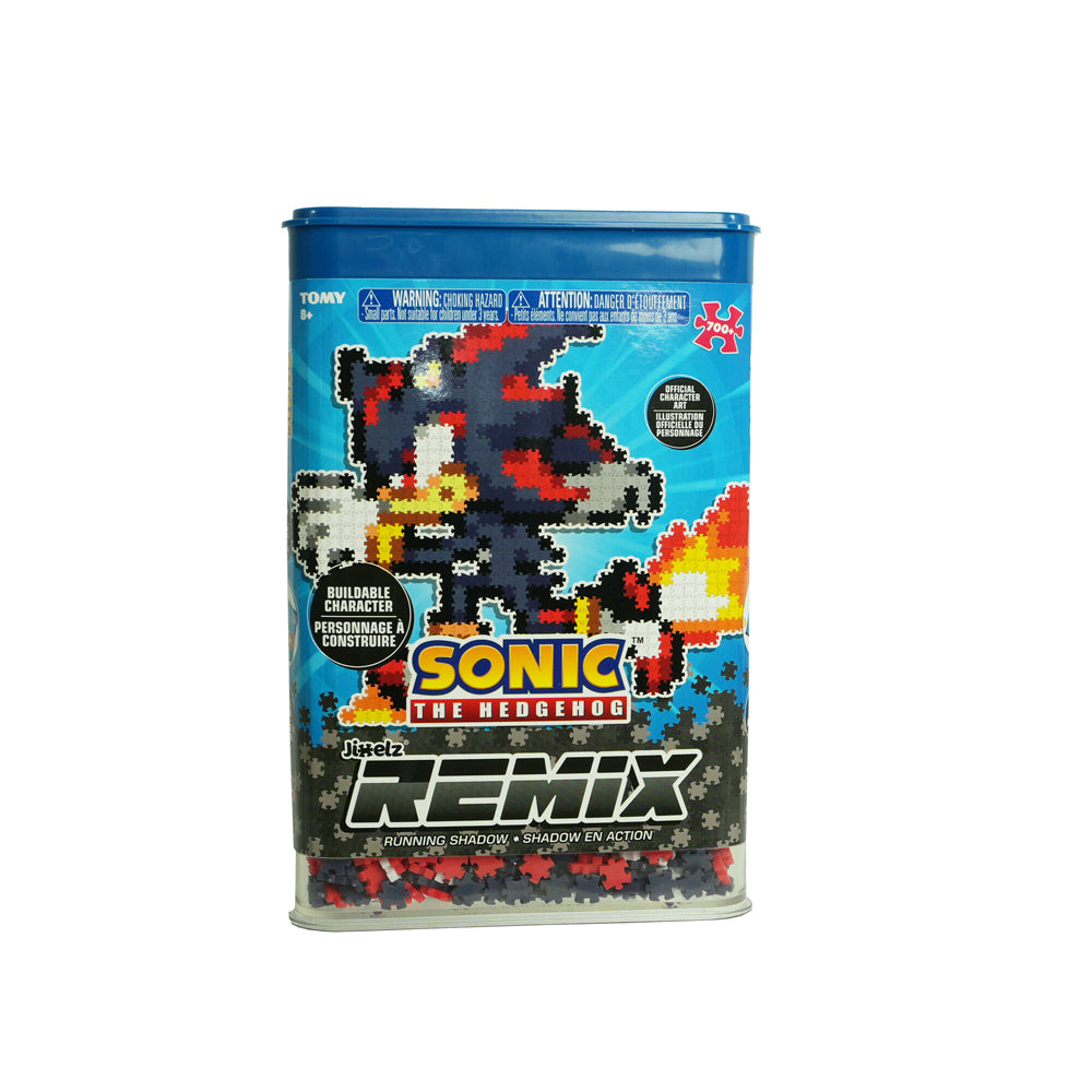 Jixelz Remix Sonic the Hedgehog Running Shadow Kids Puzzle Set 8y+ (750 Pieces)