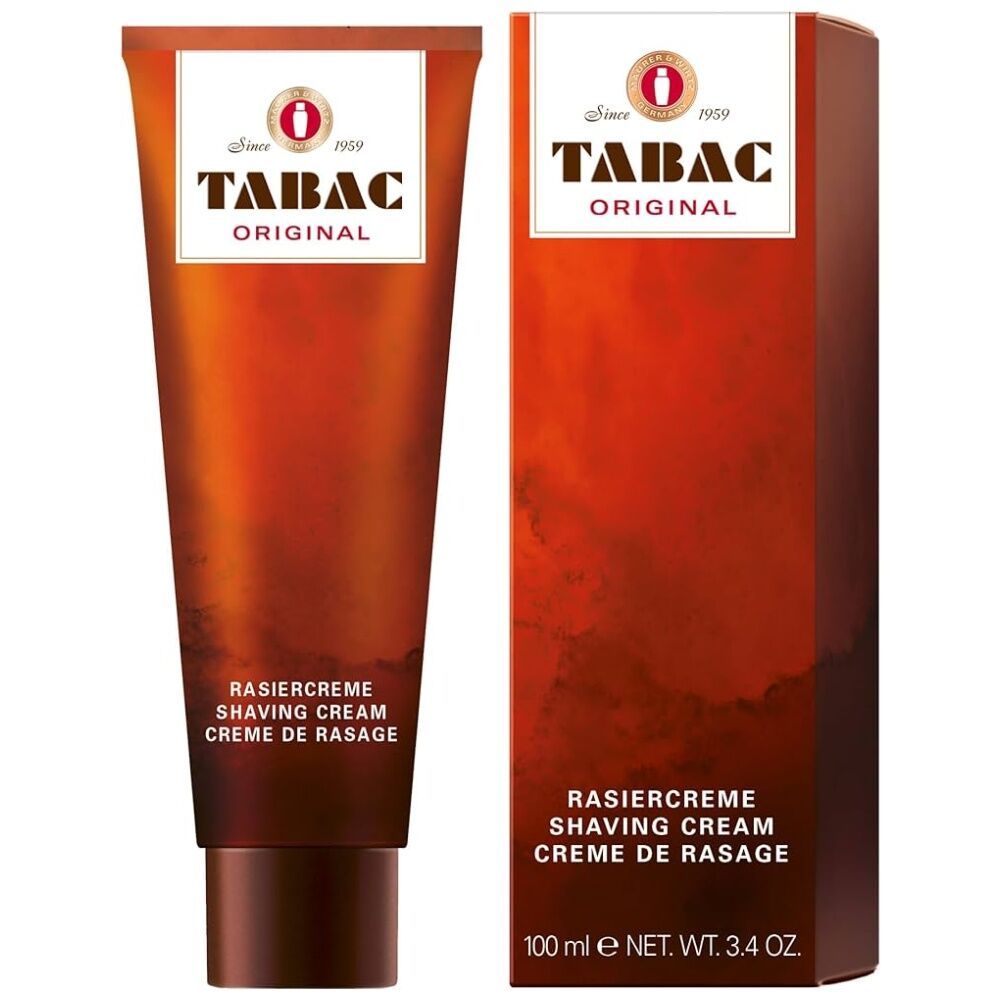 Tabac Original Shaving Cream Mens Grooming Hair Removal 100mL (2 Pack) — image 2