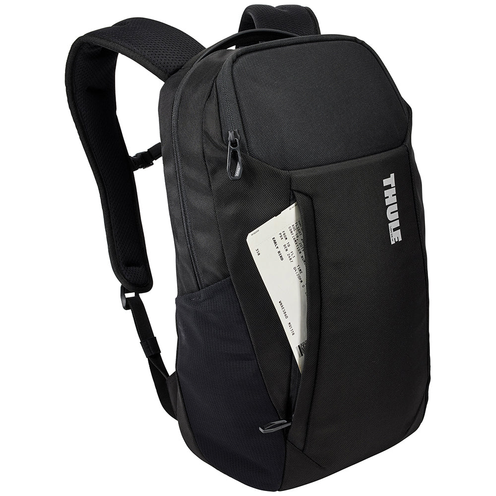 Thule Accent 20L Backpack Outdoor Travel Bag w/ Laptop/Tablet Compartment Black — image 7
