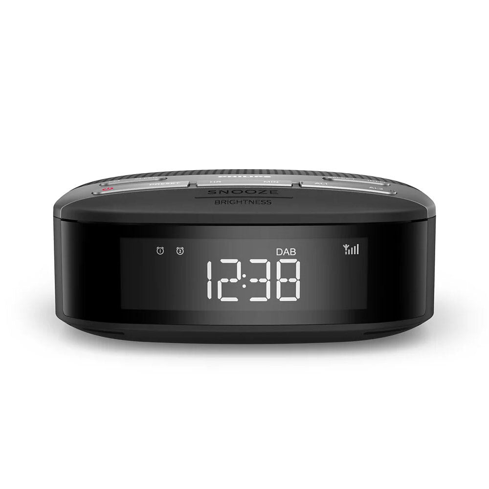 Philips 13cm Black LCD Digital Dab+/fm/dab Clock Radio/Dual Alarm/Tuner/Timer — image 2