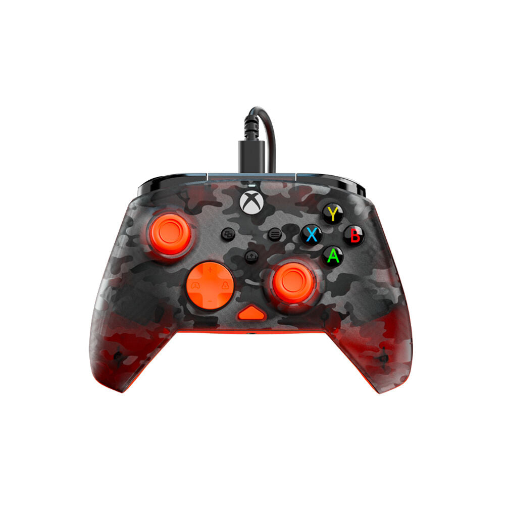 Turtle Beach Black Camo/Orange Rematch Core Xbox Wired 2.5m USB Game Controller