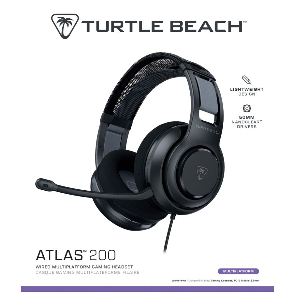 Turtle Beach Multiplatform Wired Gaming Headset 3.5mm Black 50mm Drivers — image 10