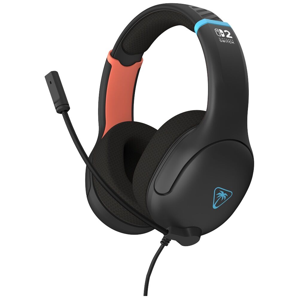 Turtle Beach Charcoal Black Airlite Fit Nintendo Switch 2 Wired Gaming Headset