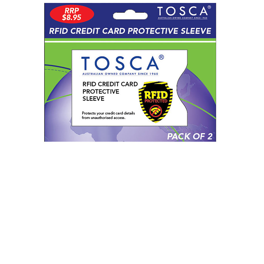 Tosca 3X 2Pc Rfid Blocking Credit Card Protective Sleeve — image 2