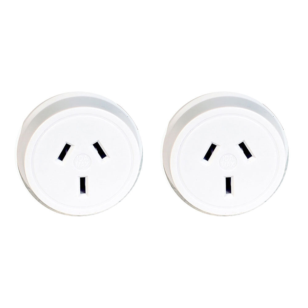 Tosca 2Pk Ob Travel Power Adapter Converter Plug - Uk/Hk