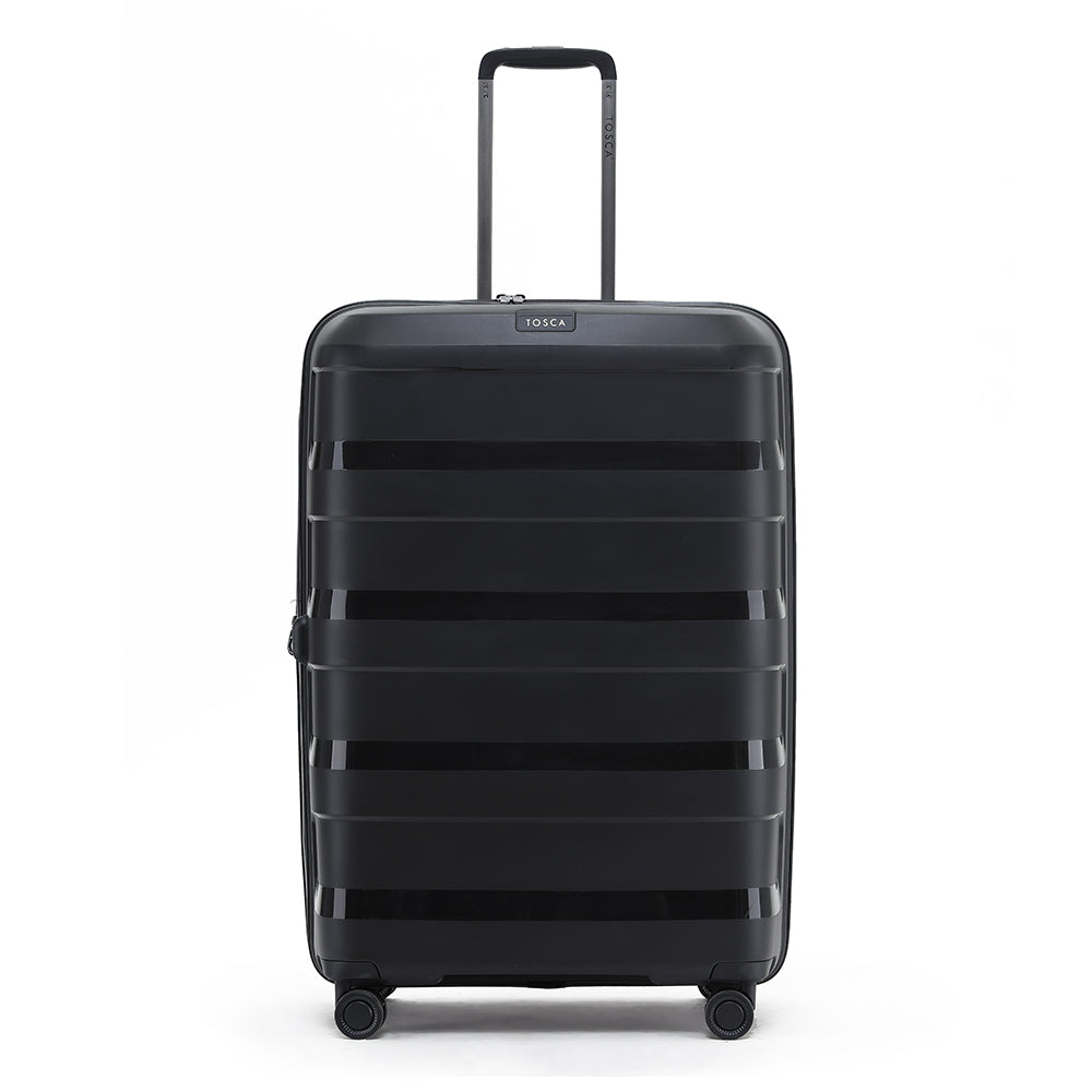 Tosca Comet 40L 20" & 120L 29" Hard Case Trolley Suitcase Luggage Combo Black — image 6