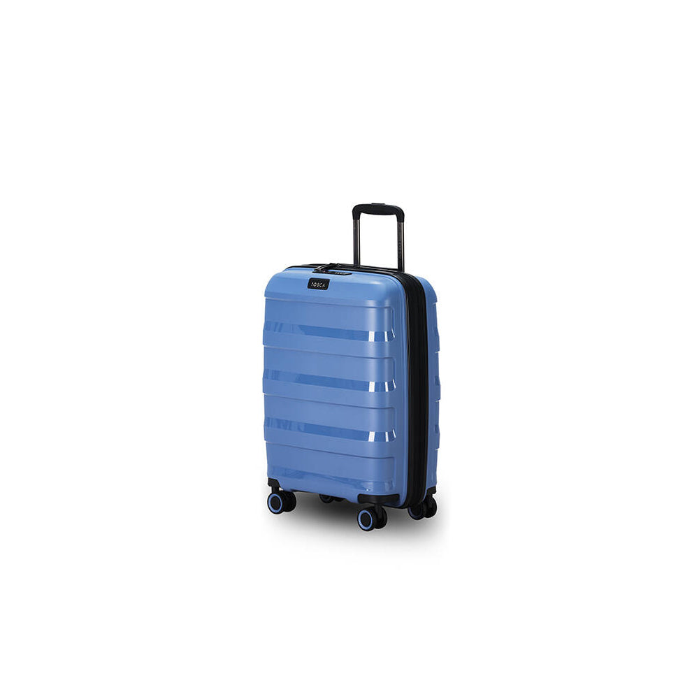 Tosca Comet PP 20" Suitcase Luggage Carry On Travel Trolley Infinity Blue — image 2