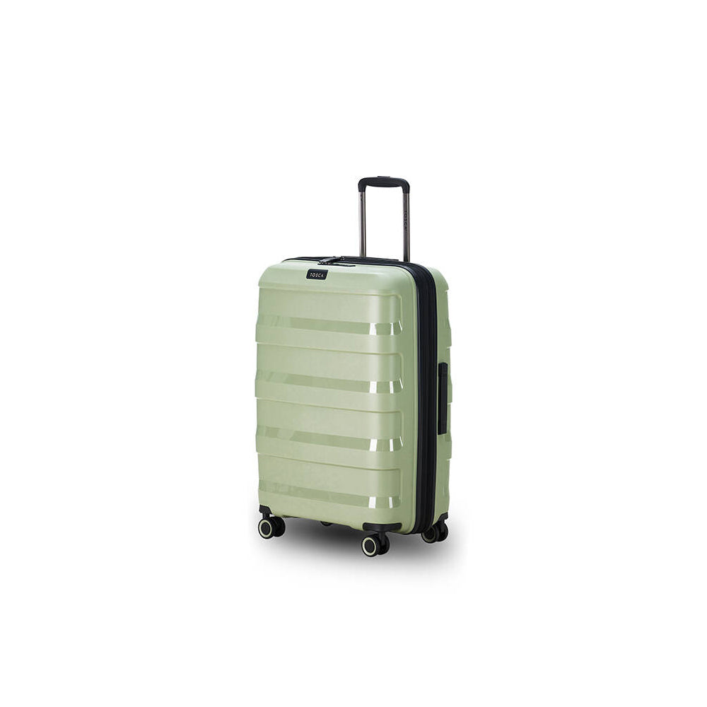Tosca Comet PP 25" Suitcase Luggage Checked Travel Hard Case Trolley Sage — image 2