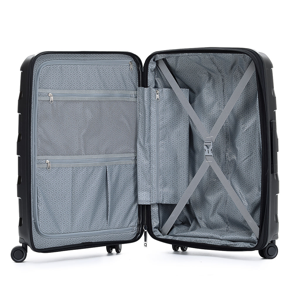 Tosca Comet 120L 29" Hard Case Wheeled Large Trolley Suitcase Luggage Black — image 4