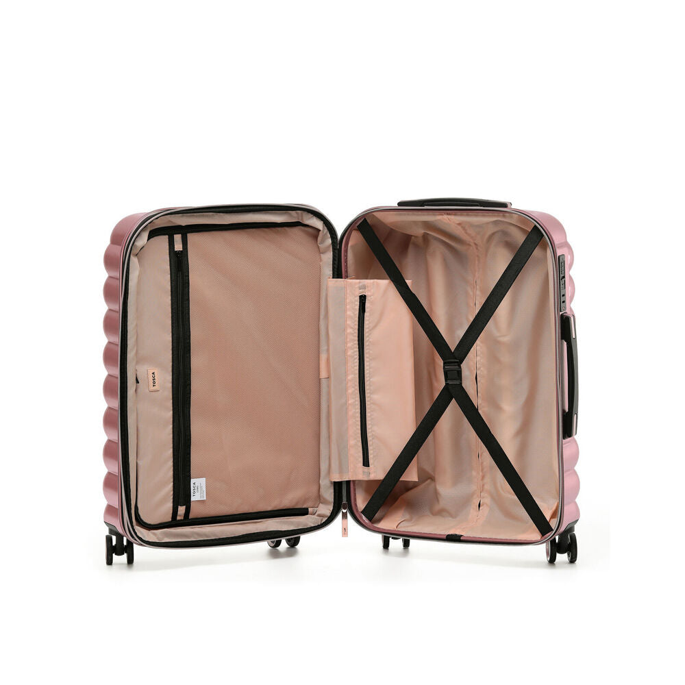 Tosca Como Large Lightweight Trolley Hard Case Suitcase 77cm Rose Gold — image 3