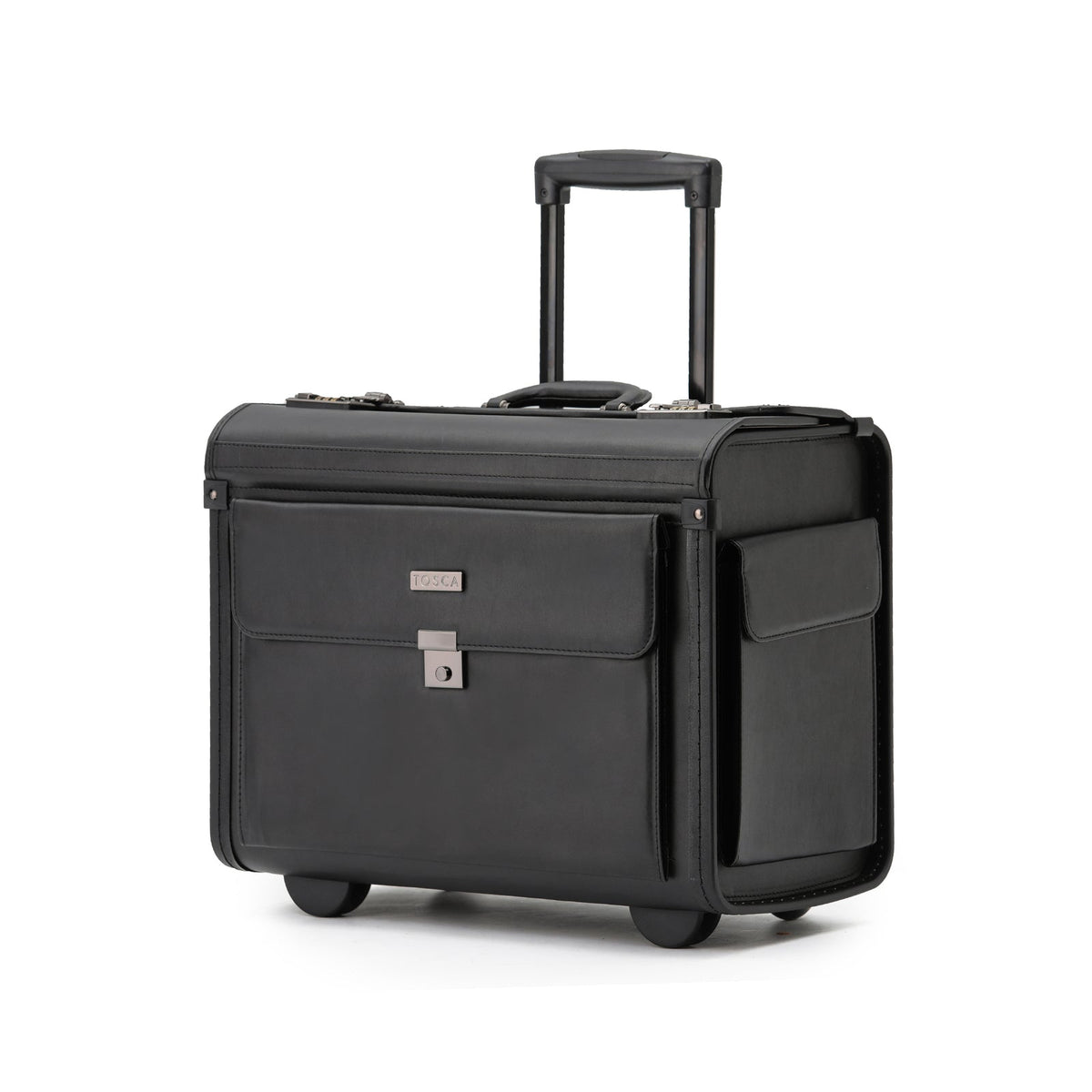 Tosca Pilot Wheeled Professional Business/Laptop Luggage Suitcase Bag Black — image 2