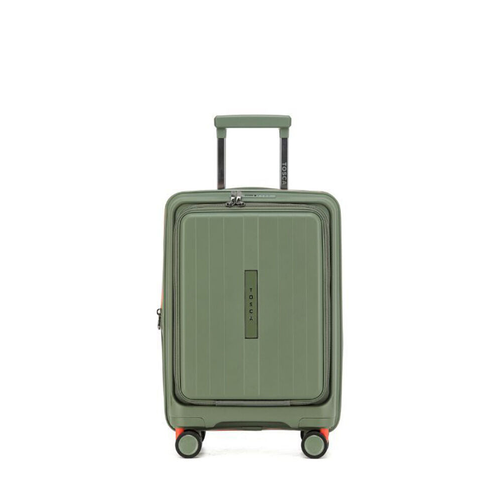 Tosca Cruiser Hard Case Carry On Travel Suitcase Small 53cm - Travelling 53x34x23cm Kha/org