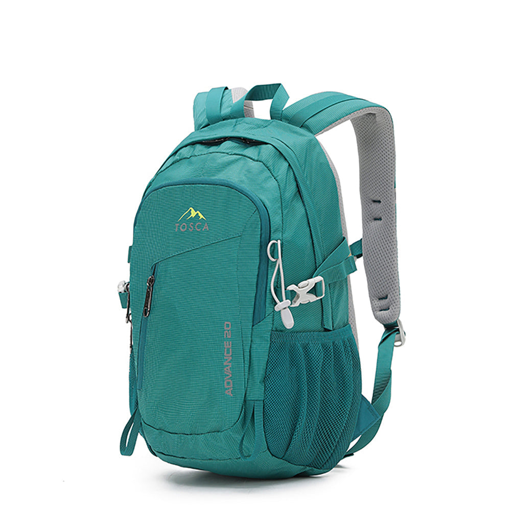 Tosca 20L Lightweight Deluxe Travel Outdoor Adjustable Backpack Bag Green — image 2