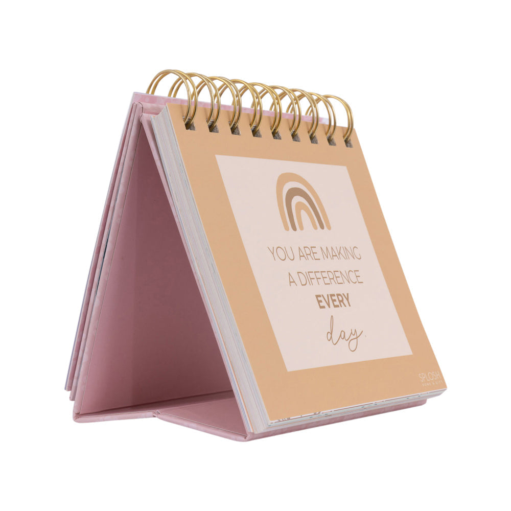 Splosh Teacher Affirmation Inspiring Quotes 30-Page Flip Book Hardcover — image 5