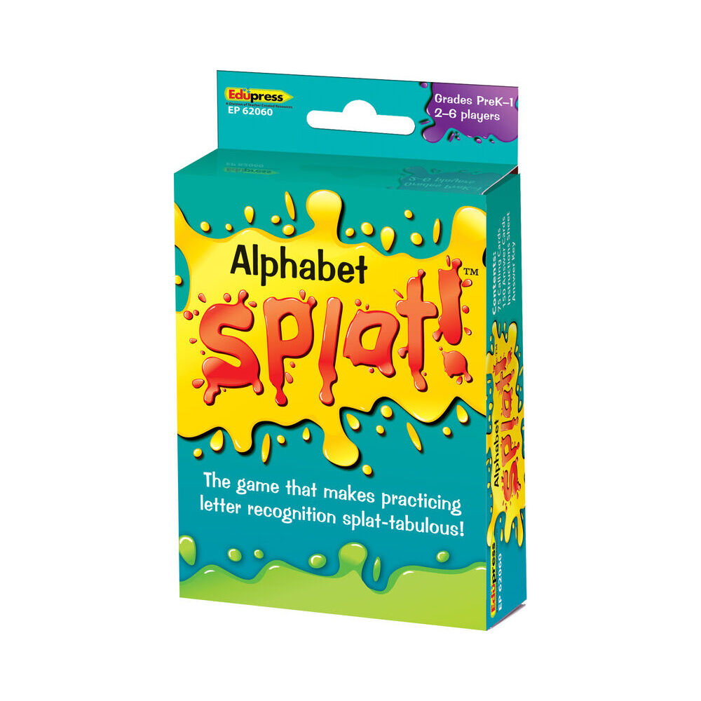 Teacher Created Resources Alphabet Splat Flash Card Game Set Kids/Children 4+ (2 Pack) — image 2