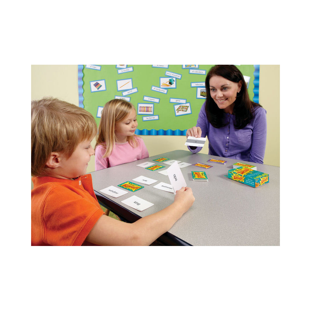 Teacher Created Resources Alphabet Splat Flash Card Game Set Kids/Children 4+ (2 Pack) — image 3