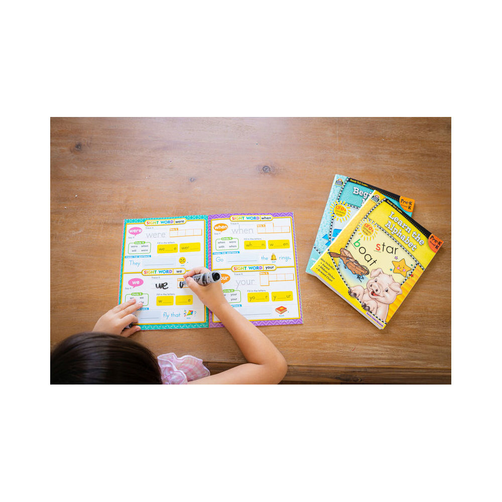 Teacher Created Resources Sight Words Write-On Wipe-Off Activity Book Kids 5+ — image 4