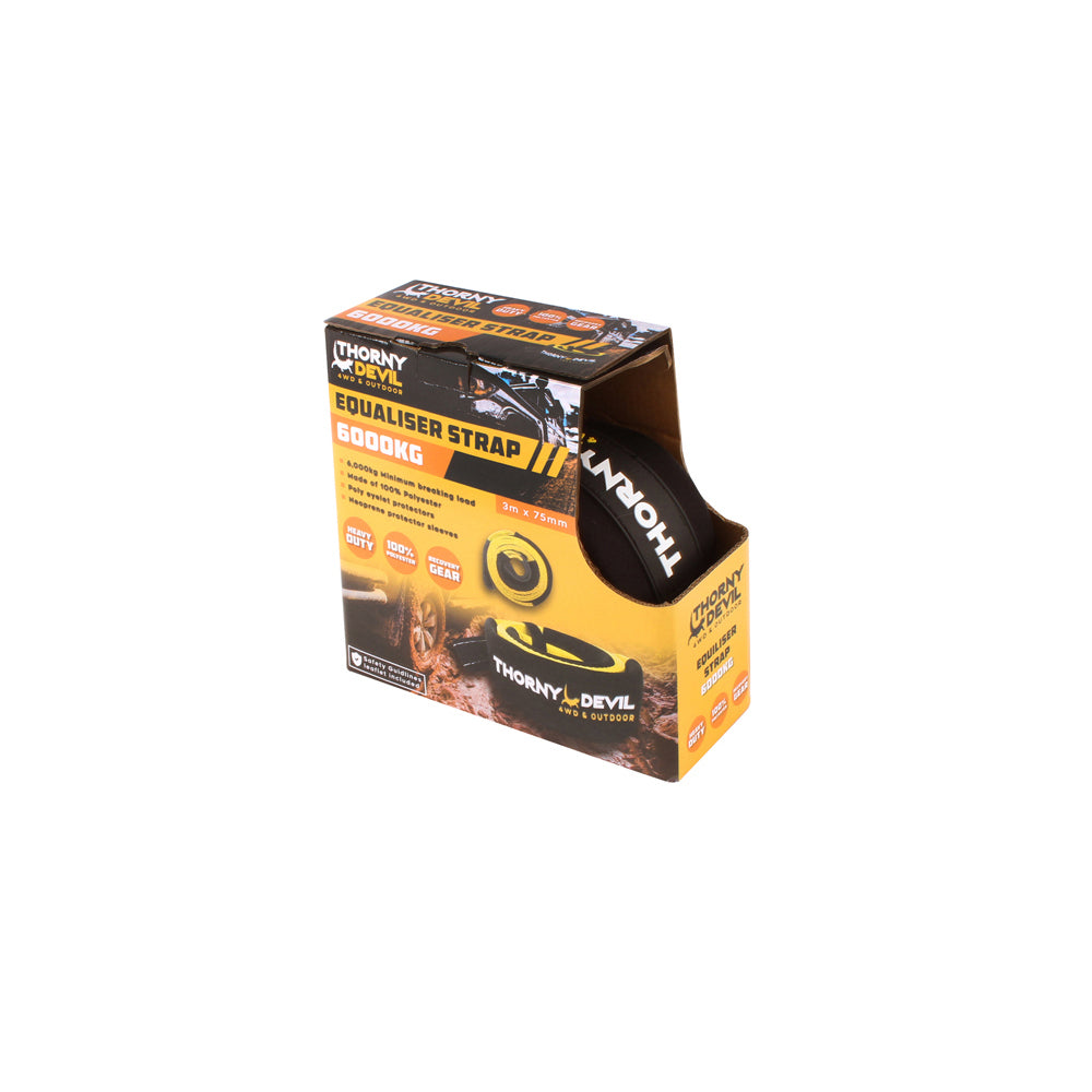 Thorny Devil 6000Kg/3m Equalizer Strap Outdoor Off-Road Recovery Towing Rope — image 3