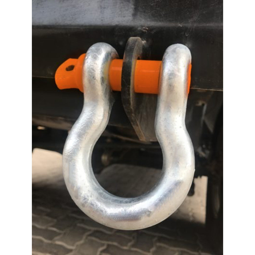 Thorny Devil 3250kg/9cm Rated Bow Recovery Winch Trailer Outdoor Towing Shackle — image 2