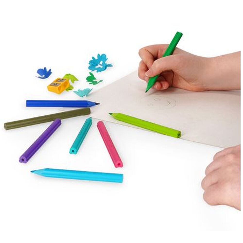 Legami Colour Pencil Set Teddy Container With Sharpener Kids Crafts 3y+ (24 Pieces) — image 6