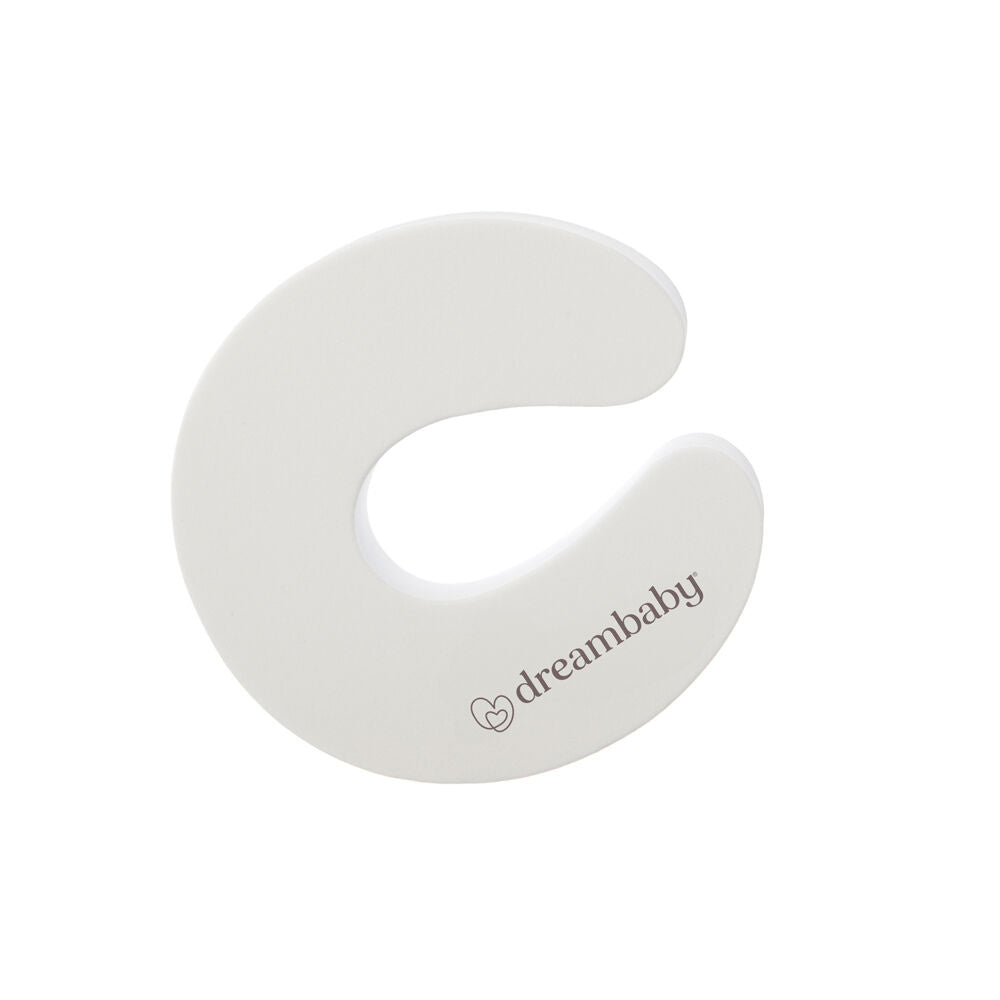 Dreambaby White Baby/Kids Safety Soft Foam Door Stopper Flexible/Easy to Use — image 2