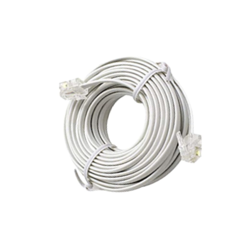 Sansai US Modular Plug Connector Cable Extender Cord for Telephones/Faxes — image 3