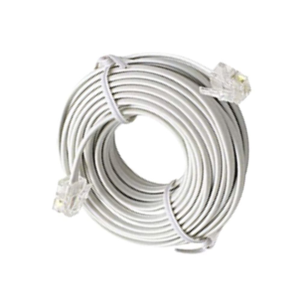 Sansai US Modular Plug Connector Cable Extender Cord for Telephones/Faxes — image 2