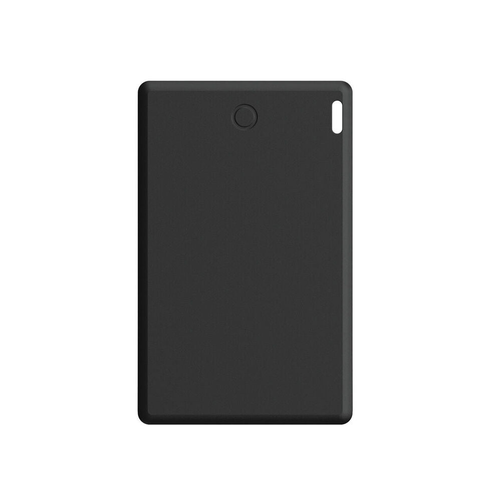 Laser Black Ultra Slim Smart Card w/ Wireless Charging For Apple Find My Tracker