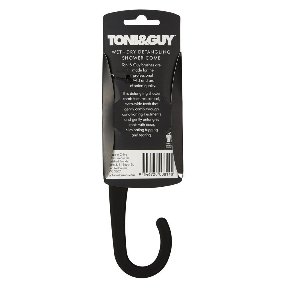 Toni & Guy Wet + Dry Detangling Shower Comb Hair Care/Styling Fashion (3 Pack) — image 2